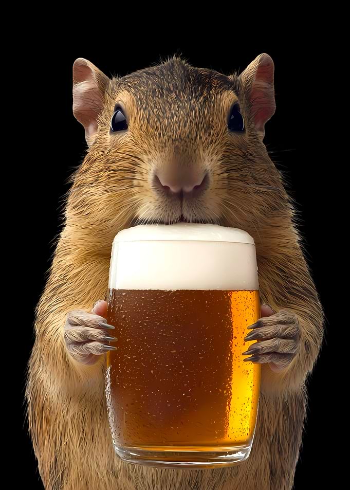 Agouti with Beer
