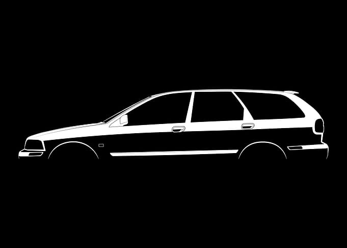 V40 (1996) Silhouette