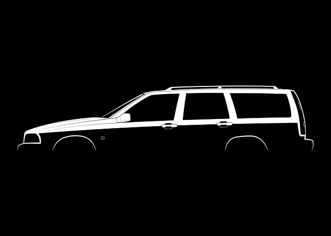 V70 (1996) Silhouette