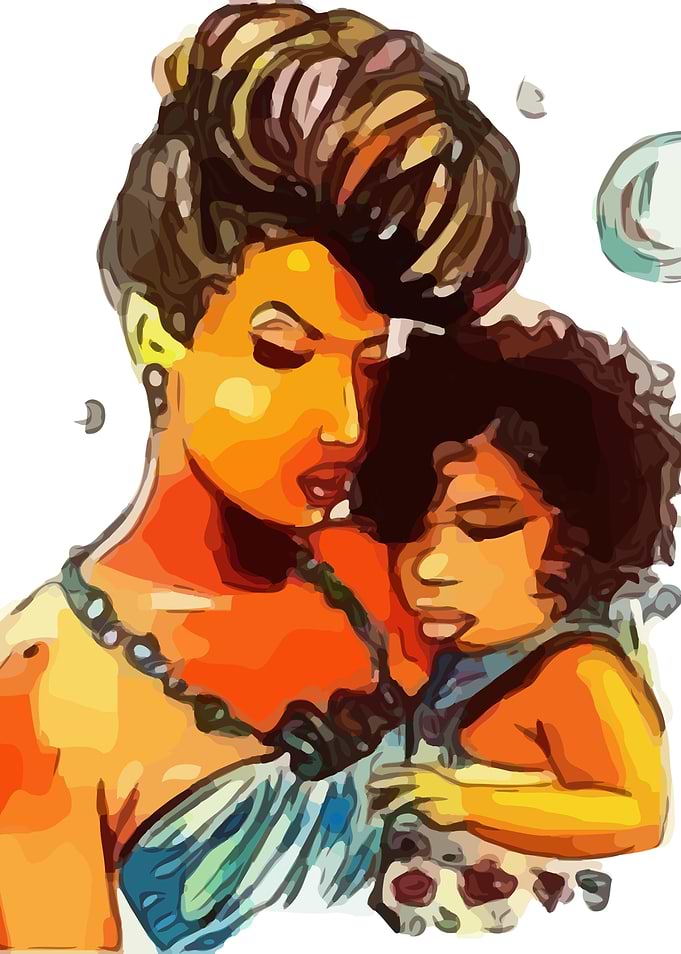 Mother and Child Portrait