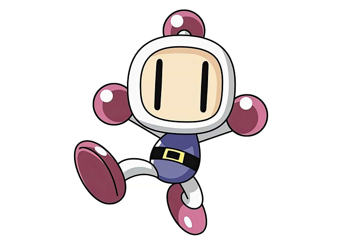 Bomberman Character Illustration