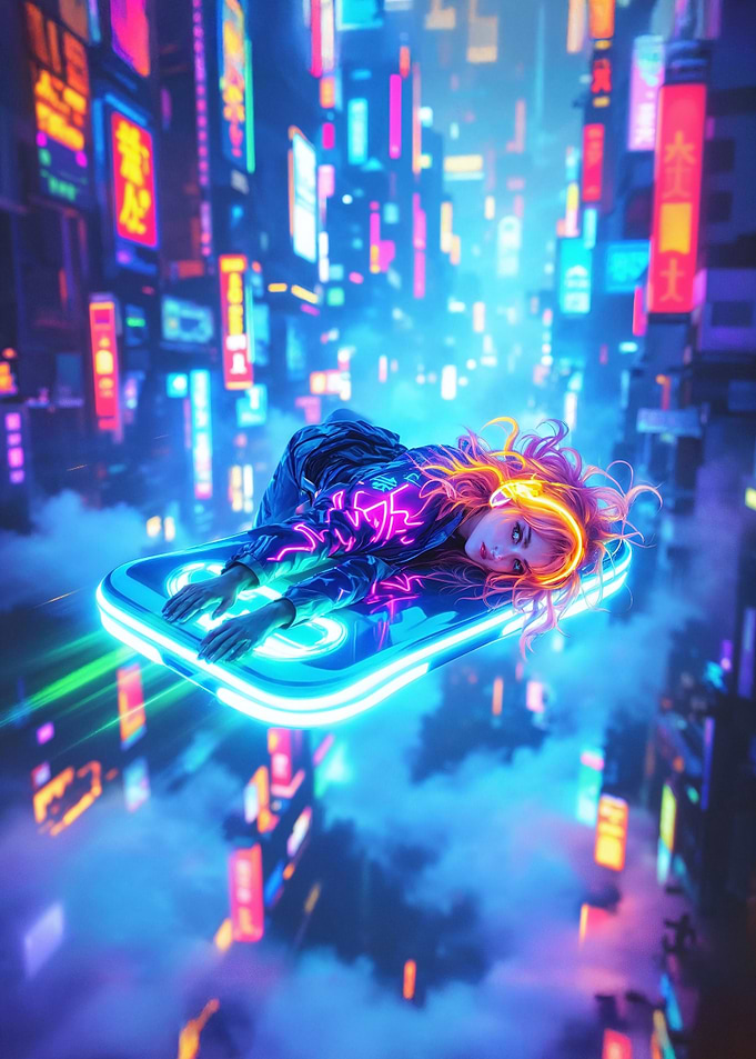 Neon City Flyer