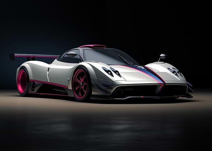 Pagani Zonda Cinque car