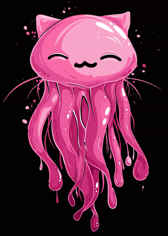 Pink Cat Jellyfish