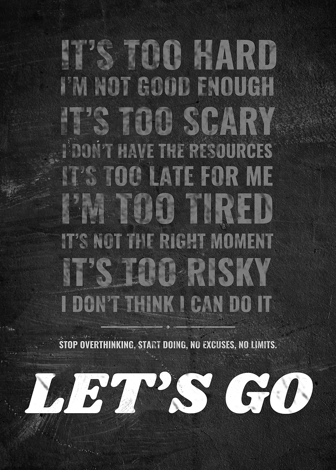 Motivational Quote Poster
