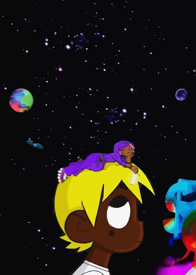 Lil Uzi Vert Space Art