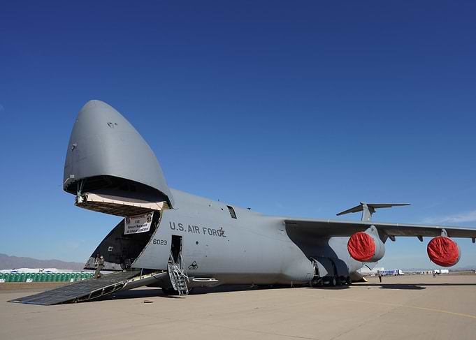 C-5 Galaxy Cargo Plane