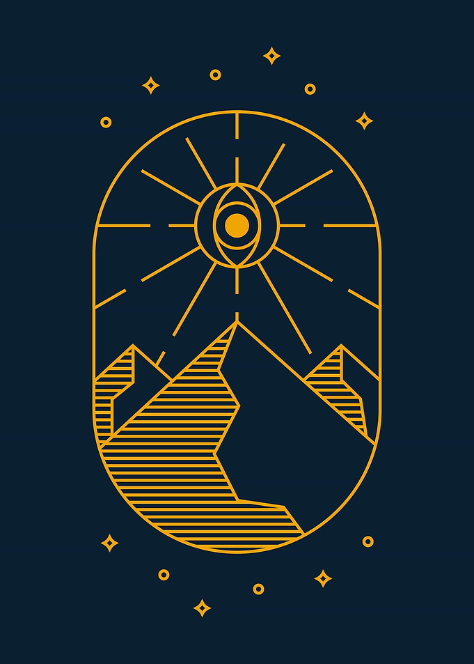 Golden Eye Mountain Navy