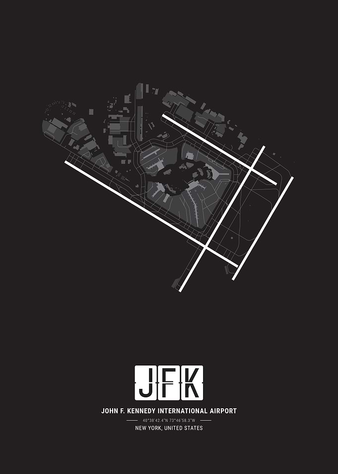 JFK Airport Map
