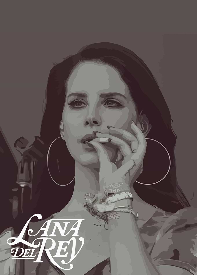 Lana Del Rey Portrait