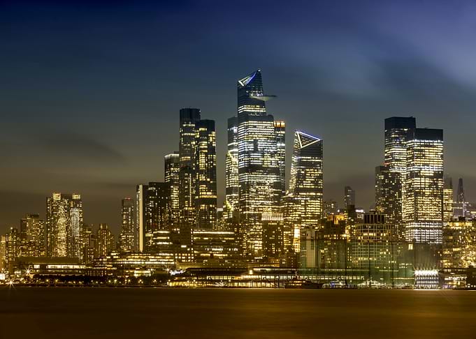 NYC Skyline with Hudson Yards