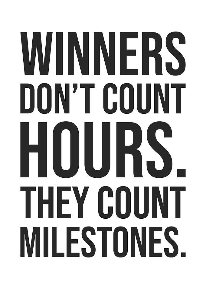 Winners Count Milestones