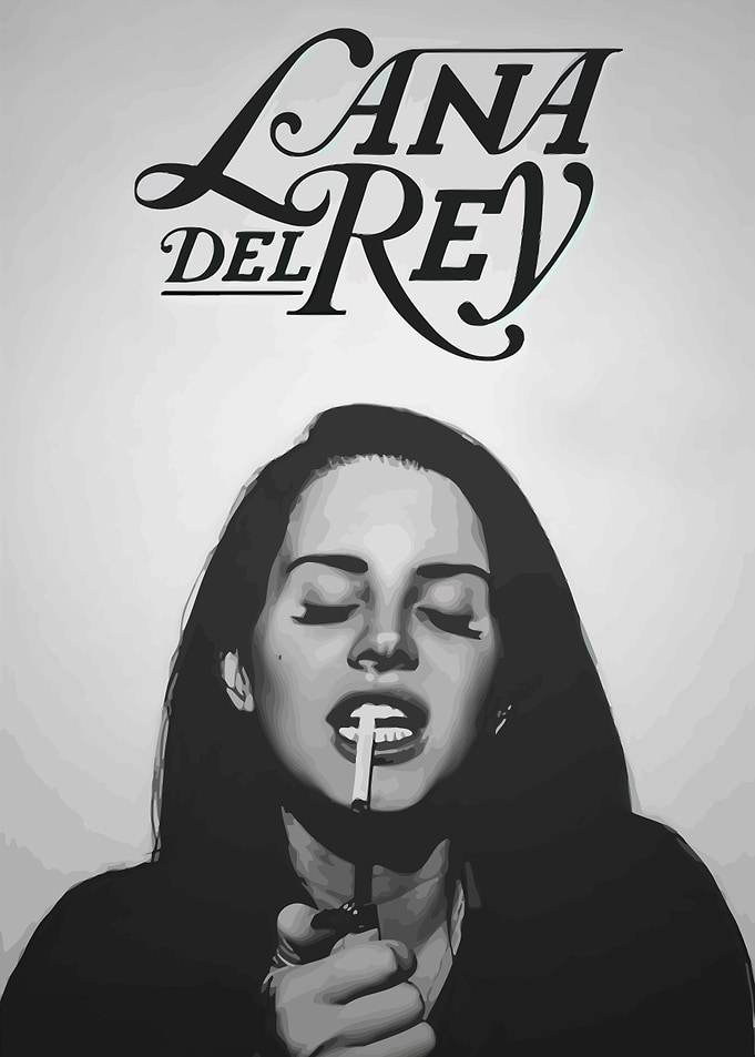 Lana Del Rey Portrait