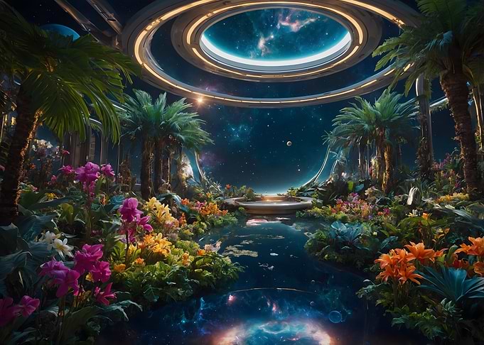 Space Garden Oasis
