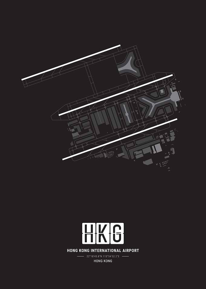 Hong Kong Airport Layout