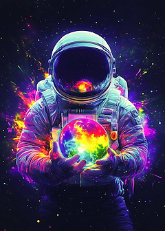 Space Galaxy - Cosmic Voyager's World