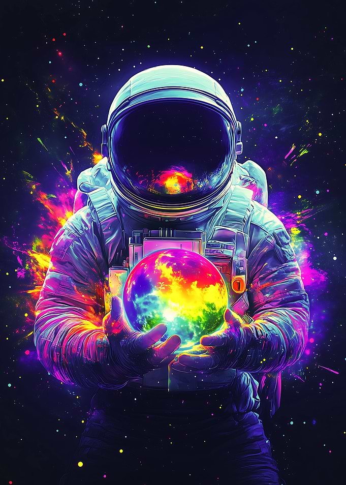 Space Galaxy - Cosmic Voyager's World