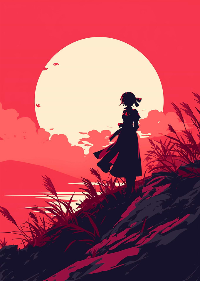 Silhouette of a Girl