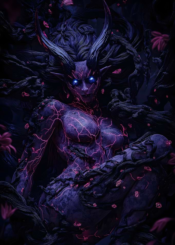 Dark Fantasy Demoness