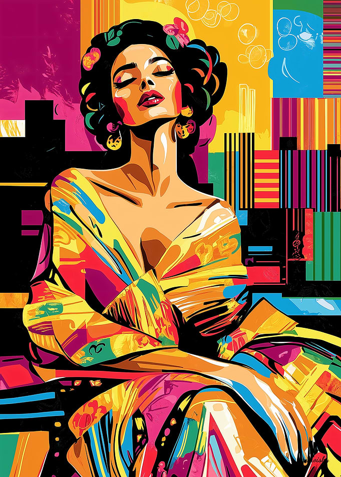 Pop Art Vision of Adele Bloch-Bauer