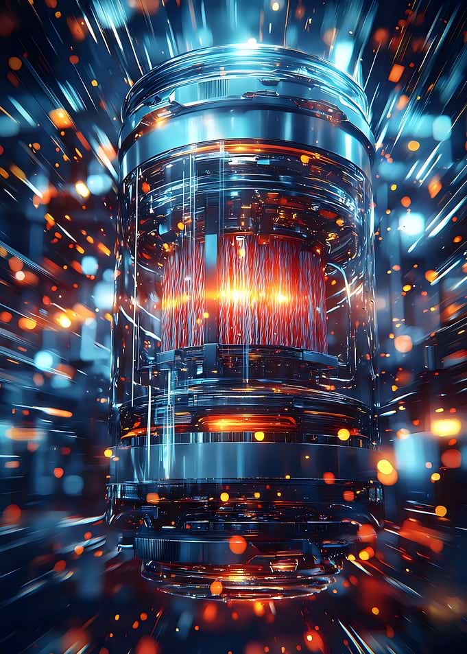 Futuristic Energy Core