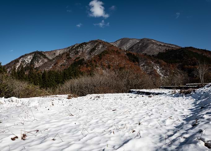 Snowy Mountain Landscape