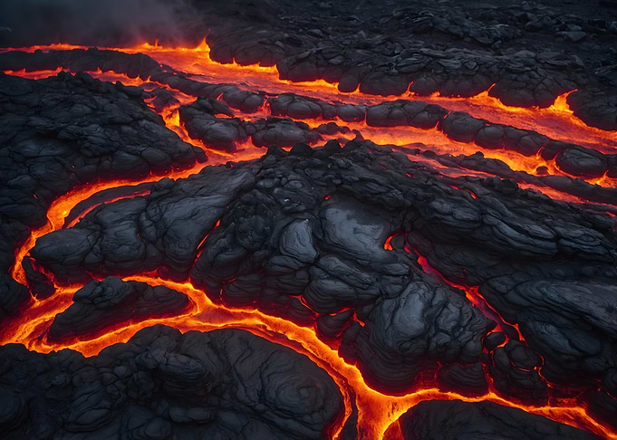 Molten Lava Flow