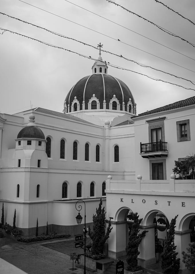 White Church with Dome