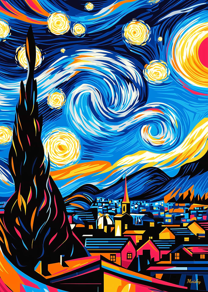 Starry Night Reimagined