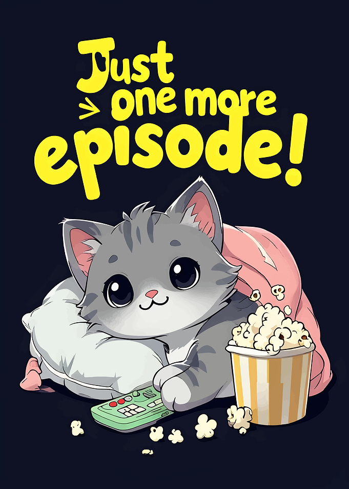Cat Movie Night