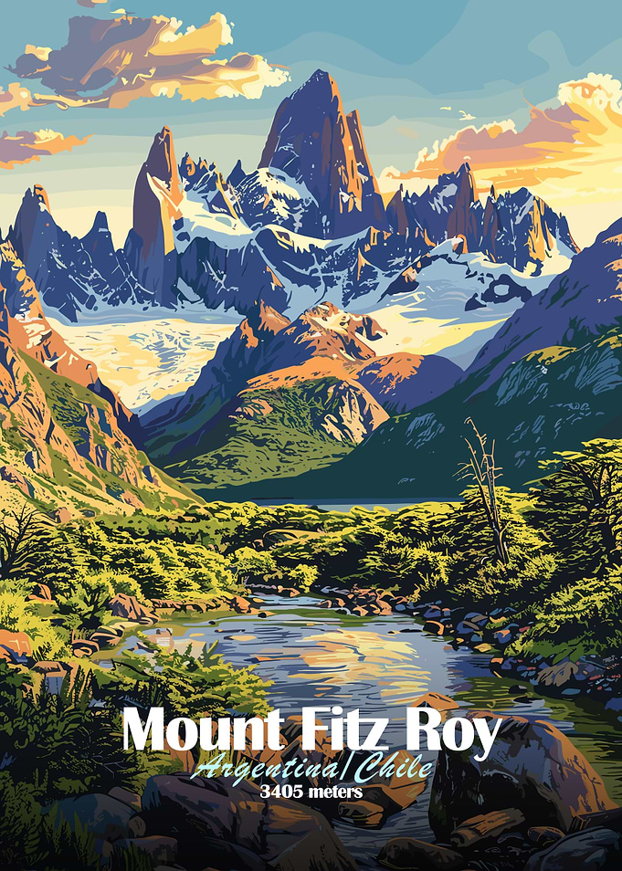 Mount Fitz Roy Landscape