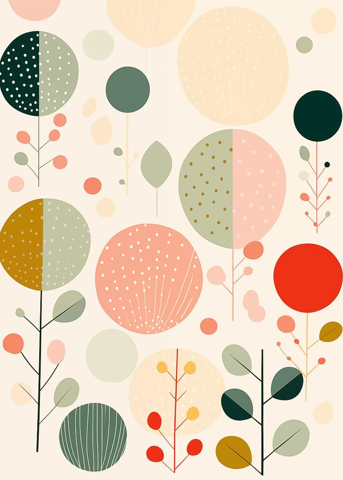 Abstract Floral Pattern