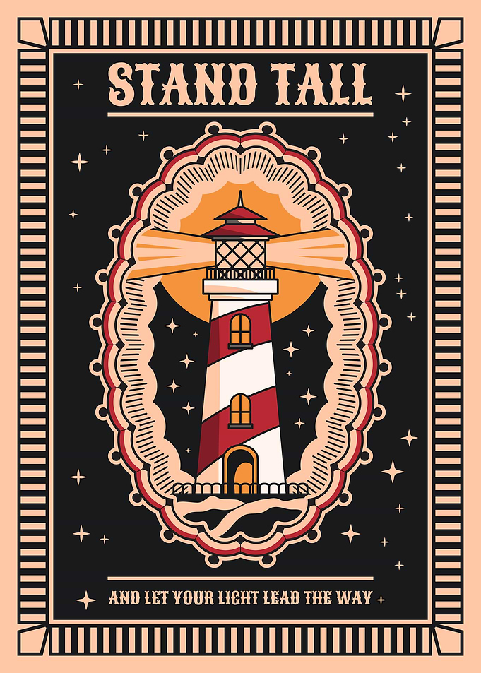 Lighthouse Motivational Poster
