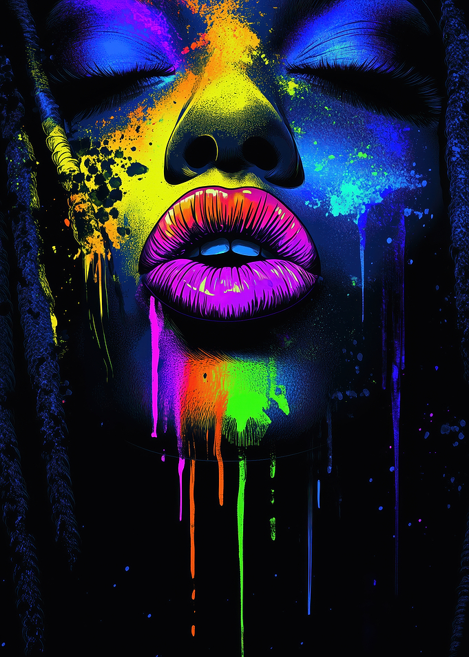 Neon Lips