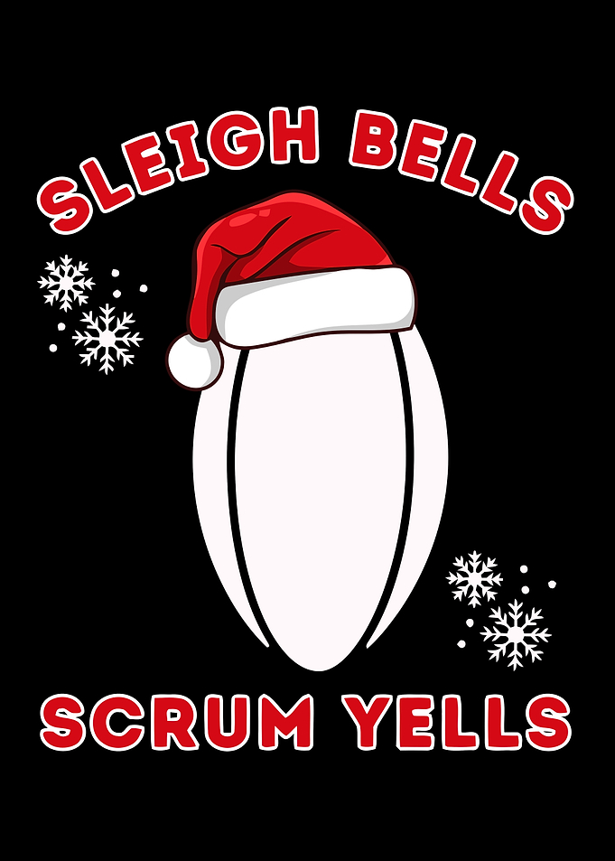 Rugby Christmas Design