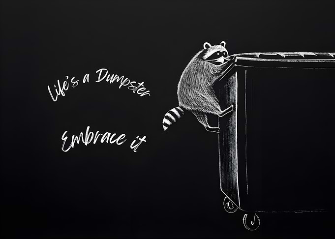 Life's a Dumbster. Embrace it.