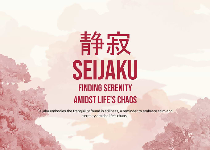 Seijaku Finding Serenity