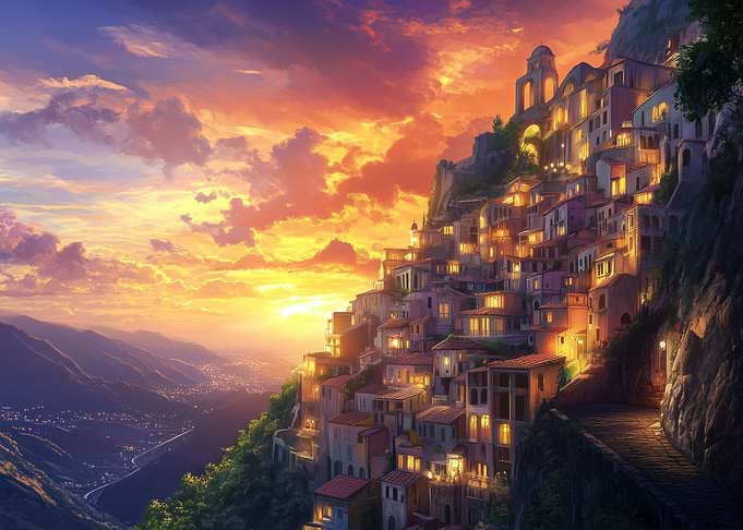 Sunset Village on Cliffside