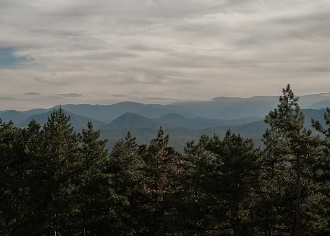 Mountain Range View