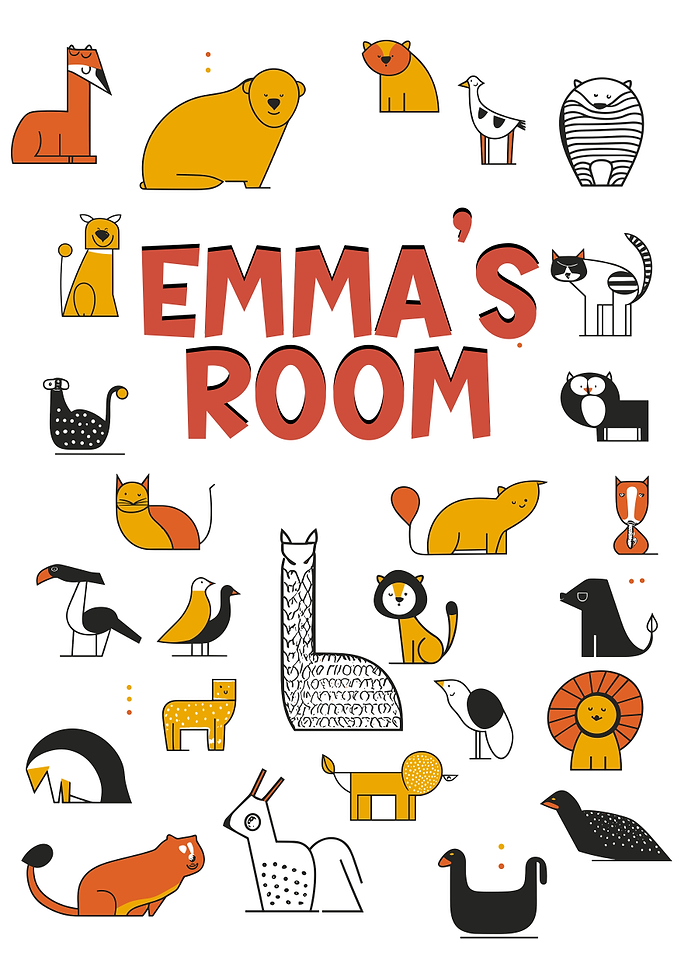 Emma's Room Animal Art