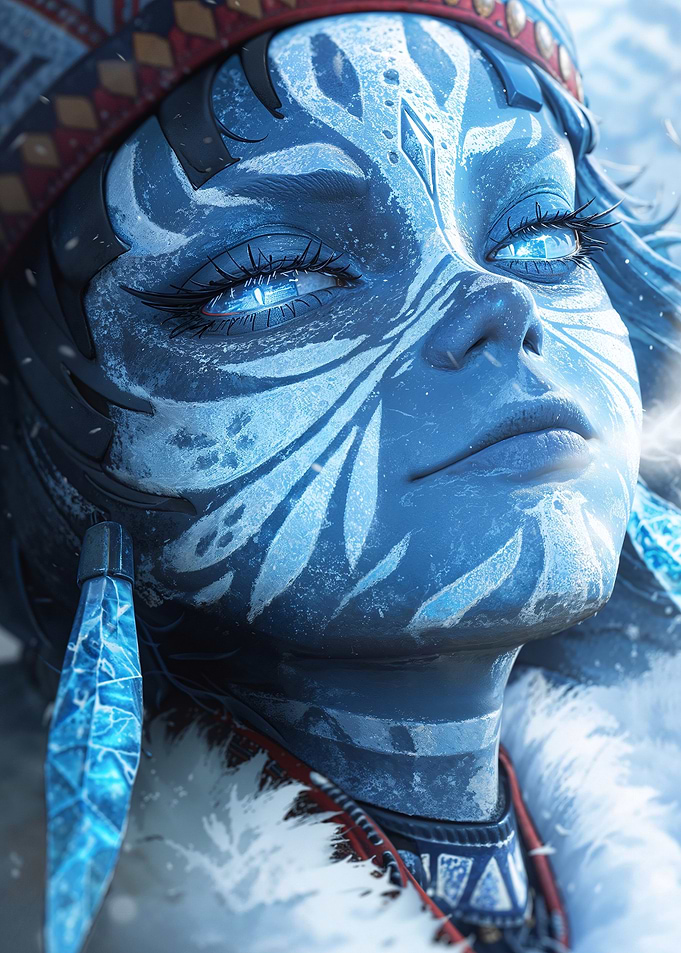 Ice Queen Portrait