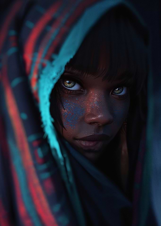 Woman with Green Eyes