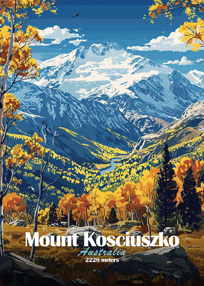 Mount Kosciuszko Landscape