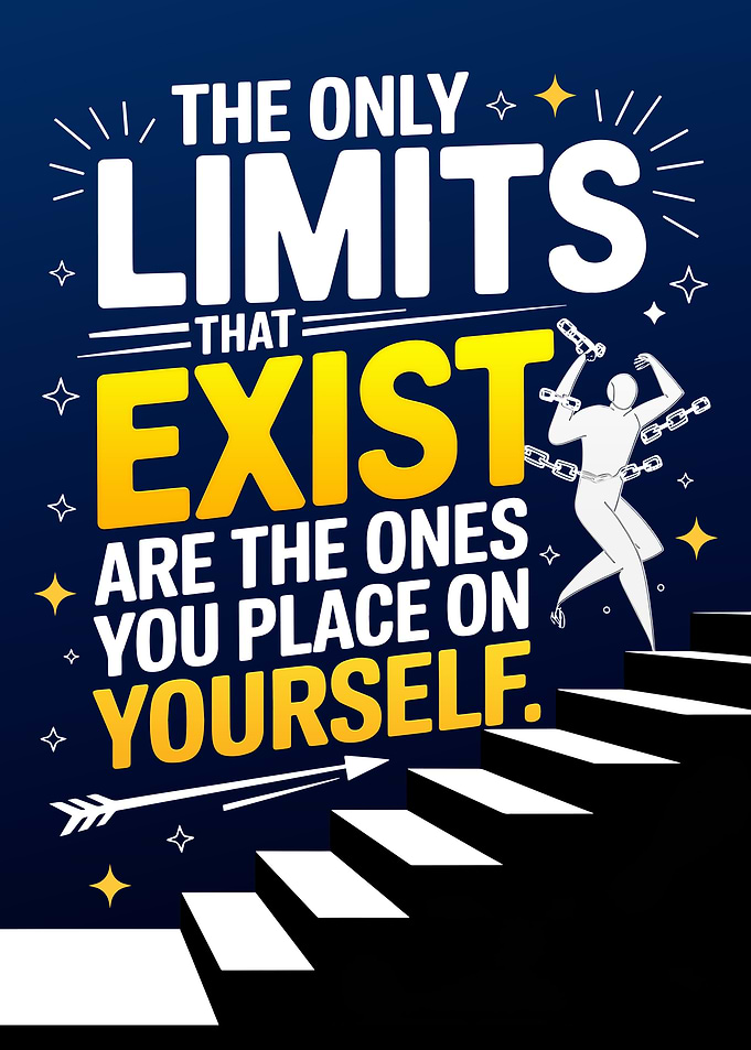Break Your Limits : Motivational Quote Poster