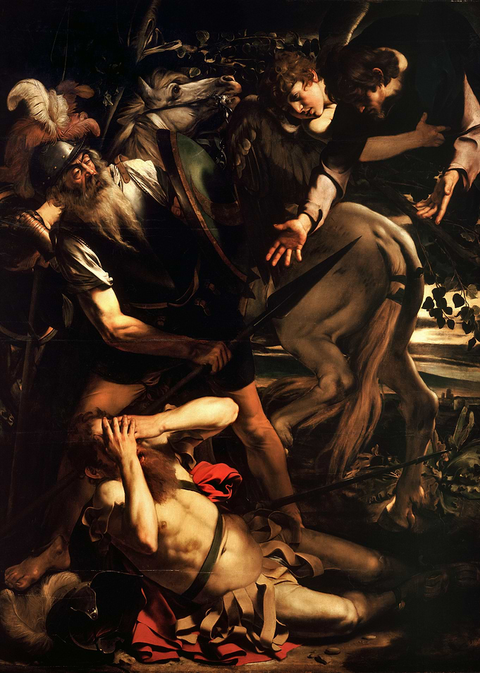 The Conversion of Saint Paul by Caravaggio