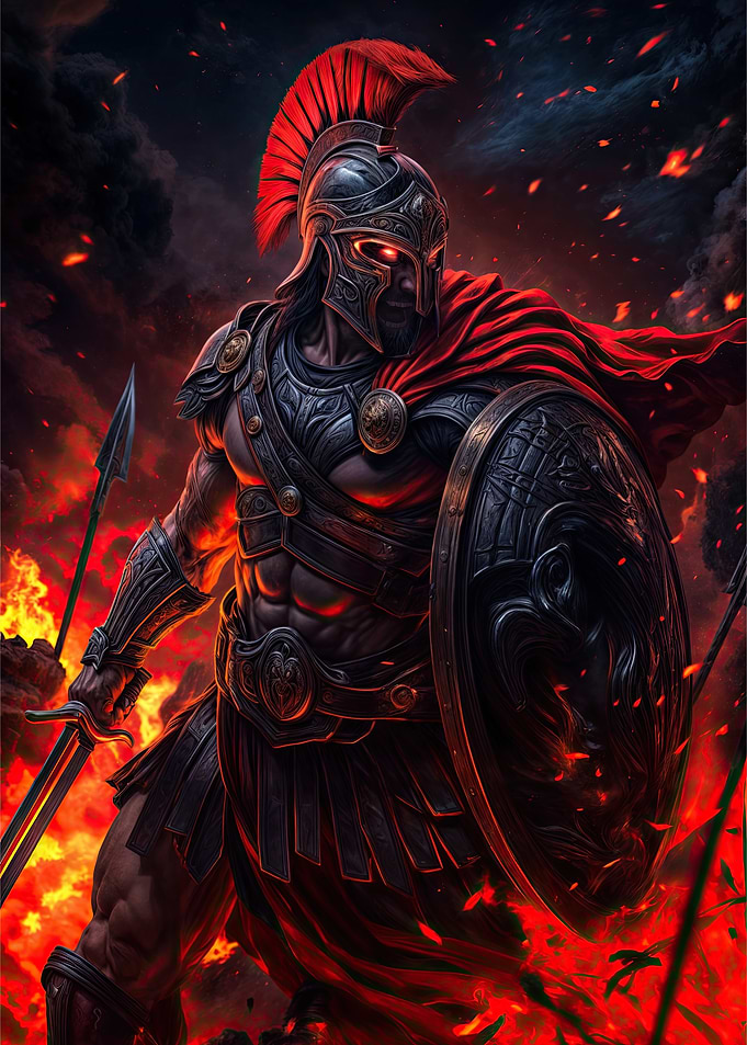 Legendary Spartan Warrior