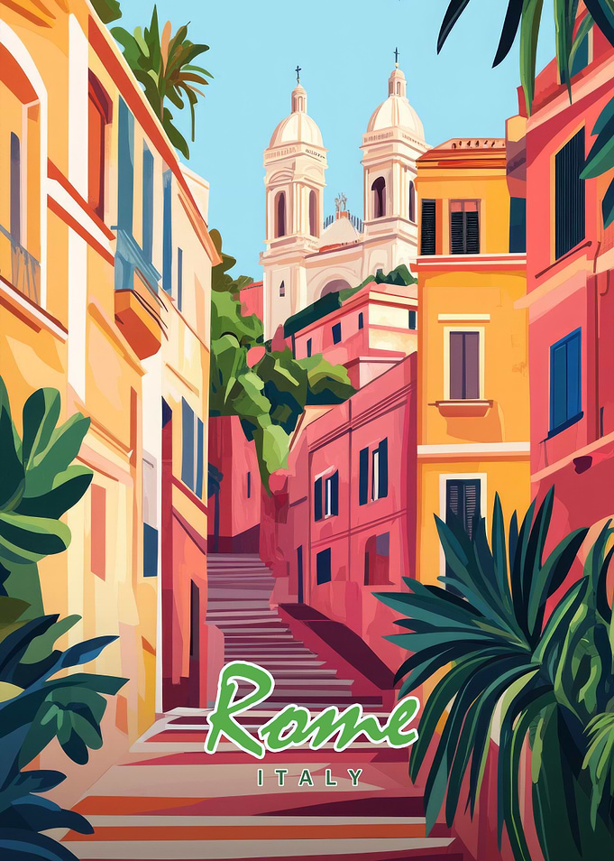 Rome Italy Cityscape