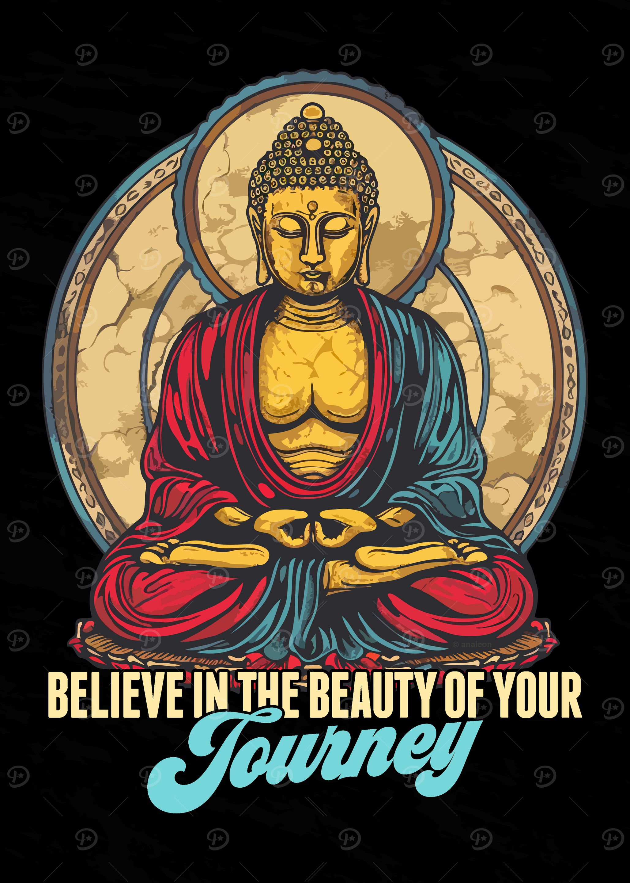 Buddha Meditation Art