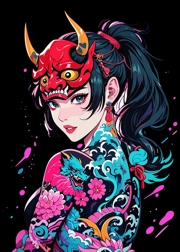 Japanese Demoness