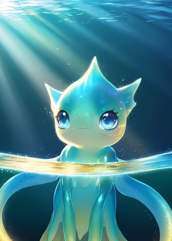 Lectra Water Dragon Spirit Creature